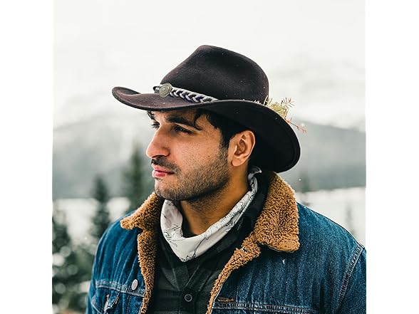 Lusstiazz Hat Band for Cowboy Cowgirl