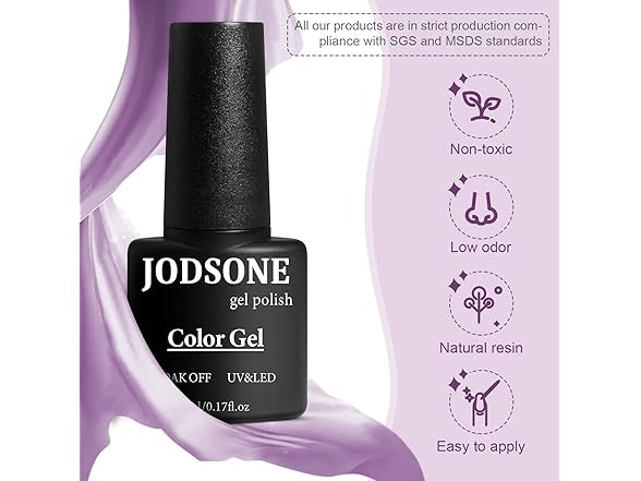 JODSONE Gel Nail Polish Kit 60 PCS