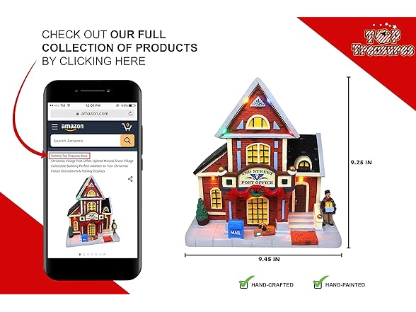 Christmas Village Post Office