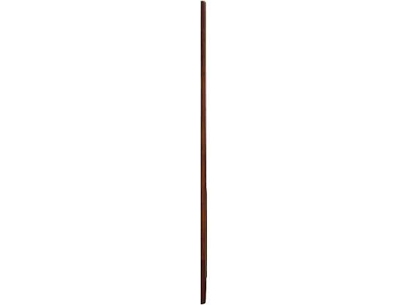Maxine Brown Wood Veneer & Iron Mirror