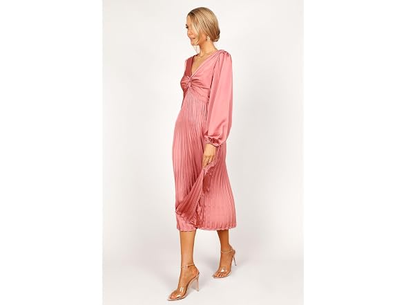 Petal & Pup (S) Noelle Twist Front Pleated Dress