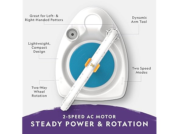 NATIONAL GEOGRAPHIC Pottery Wheel for Kids