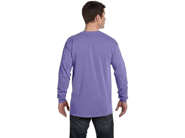 Comfort Colors Men (XL) Adult Long Tee Violet