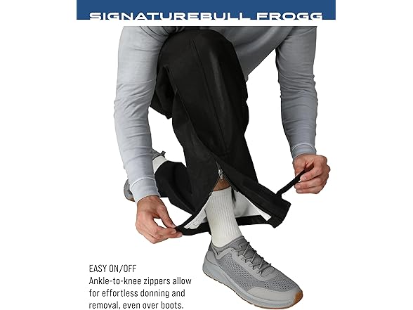 FROGG TOGGS Men's Bull Frogg Waterproof Rain Pant