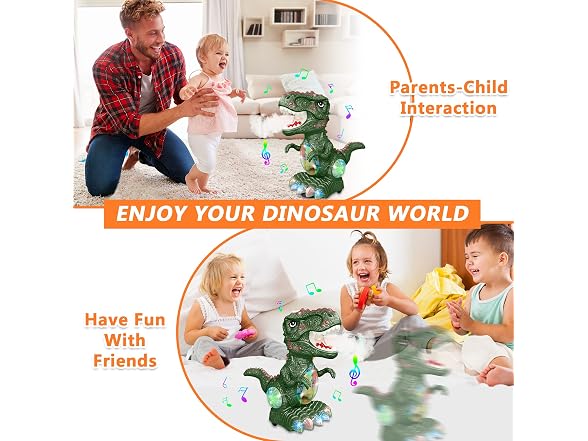 GDBAQAN Moving Dinosaur Toy