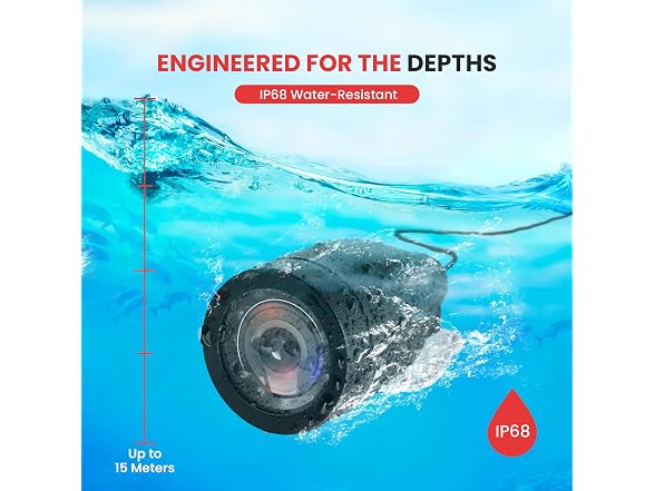 Pyle 4.3in Portable Fishing Camera Monitor