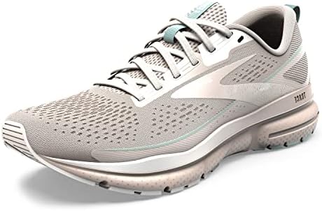 Brooks Trace 3 Women's Shoes Crystal Grey/Blue Glass/White Size 7.5