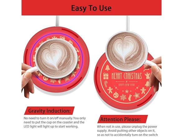 LUMINOUS MUG WARMER Coffee Mug Warmer