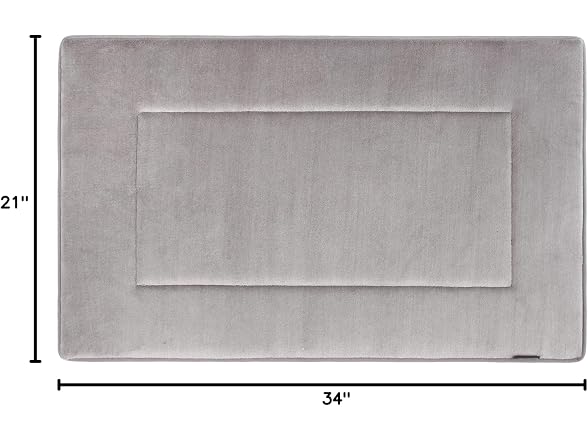 Fabbrica Home Memory Foam Runner Grey