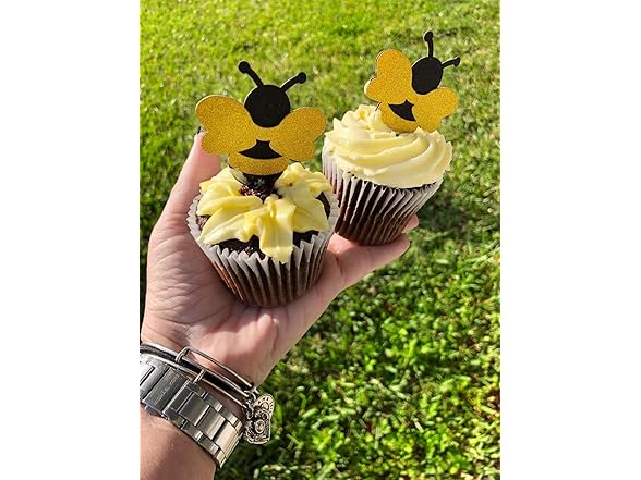 Bumble Bee Birthday Party Toppers