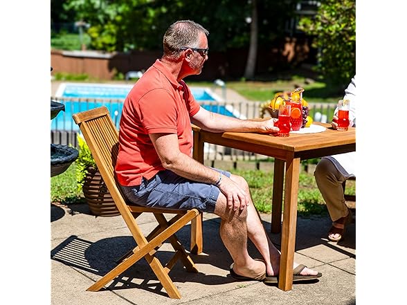 Sunnydaze Decor JVA-292 Hyannis Chair Lt Brown Light B
