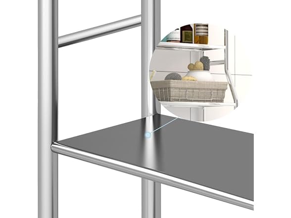 BouPower 3-Tier Over Toilet Storage