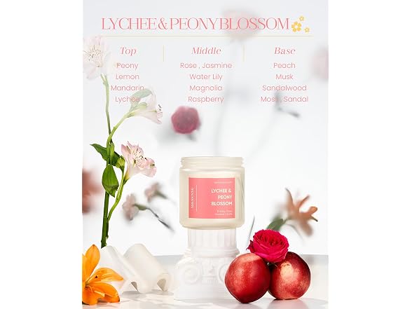 Scented Candle, 70-Hour Burn Time