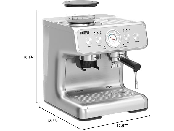 Gevi Espresso Machines with Grinder