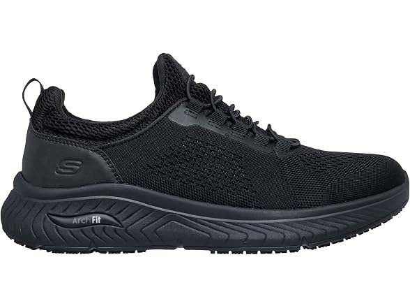 Skechers Men's Work Arch Fit Crosser SR Slip Resistant Knit