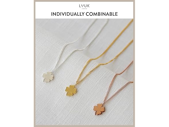 LUUK Rose Gold Clover