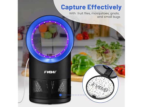 FVOAI Fruit Fly Trap for Indoors