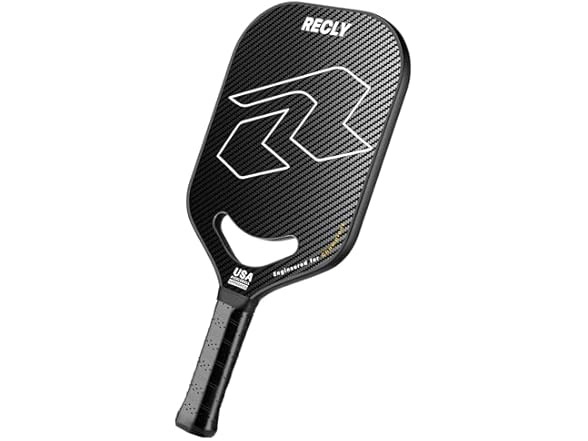 Recly Pickleball Paddle, 3K Carbon Fiber