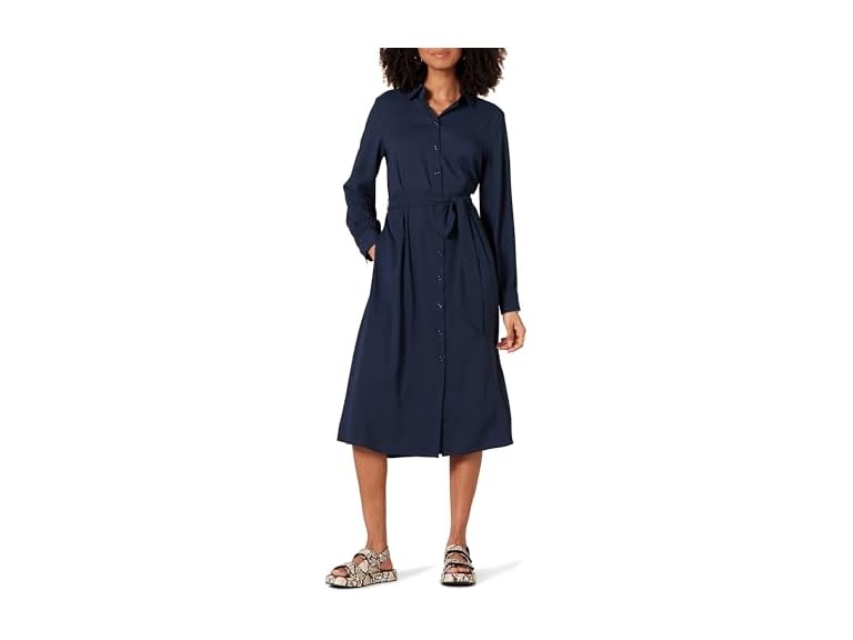 Amazon Essentials Women Georgette Long Midi Dress