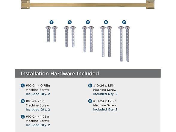 Amerock Corp | Appliance Pull | Golden Champagne