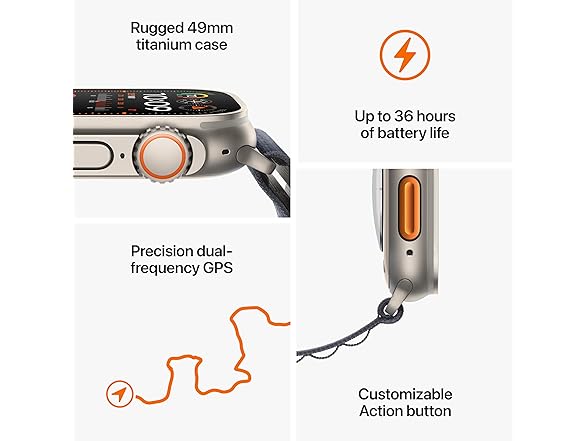 Apple Watch Ultra 2 [GPS + Cellular 49mm] Smartwatch