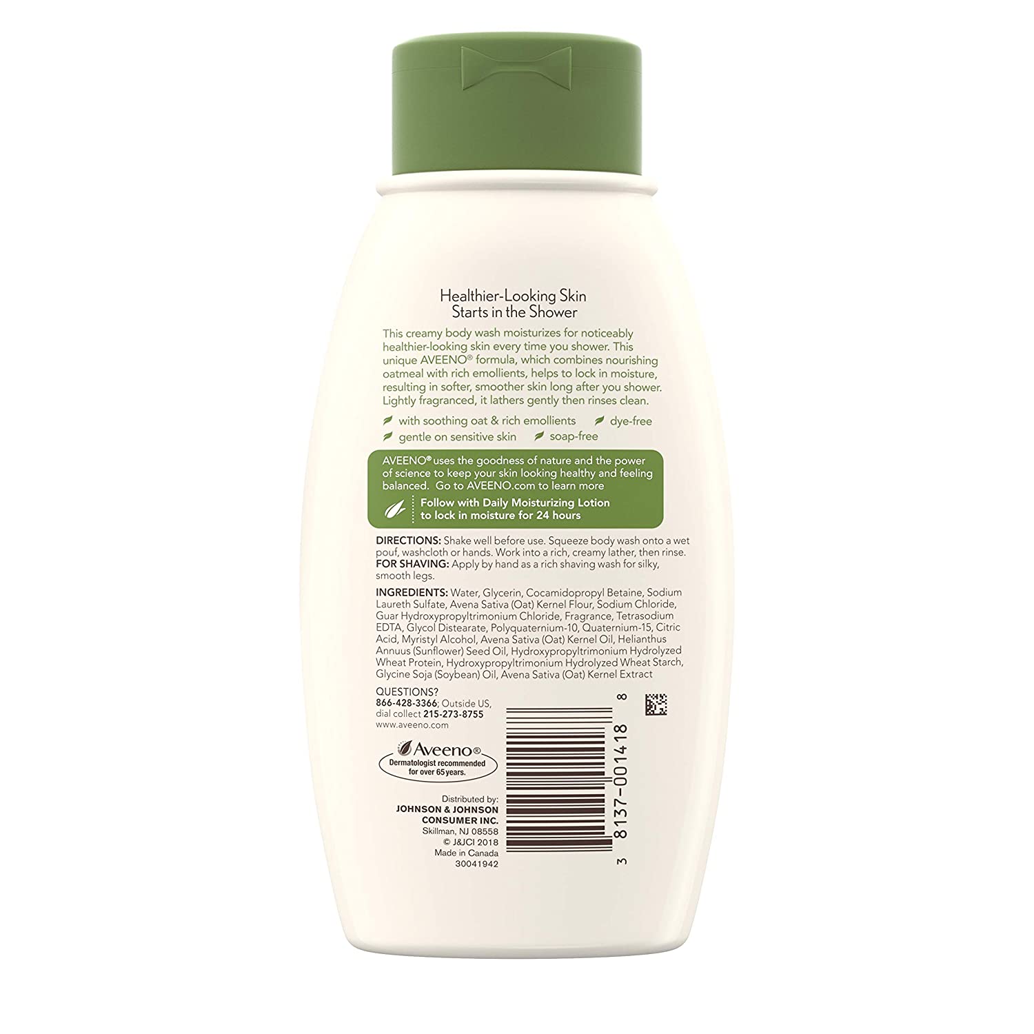 Aveeno Daily Moisturizing Body Wash 12 Fl Oz - Gallery 10