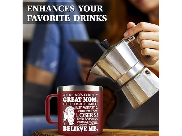 Best mom Coffee Mug Stainless Steel