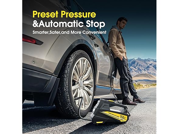 FLYKID Portable Air Compressor | 150PSI