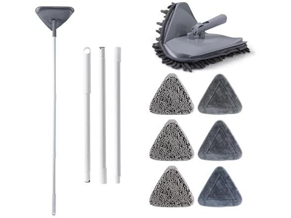 Eyliden Wall Cleaner Mop with Squeegee
