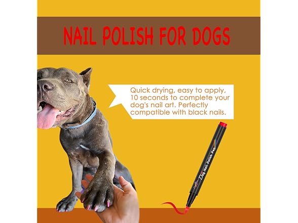DEAPLLEONC Dog Nail Polish Pen