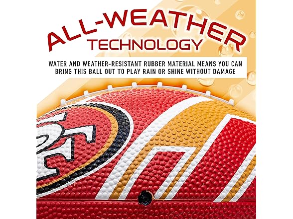 SAN FRANCISCO 49ERS Mini Football
