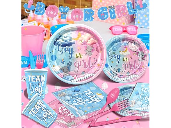 Yavxzvbw Baby Gender Reveal Decorations