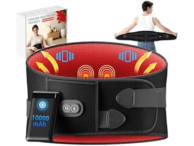 $29.99, Was $49.99, 40% Off! YOUTH FEAST Cordless Heating Pad dealfomo