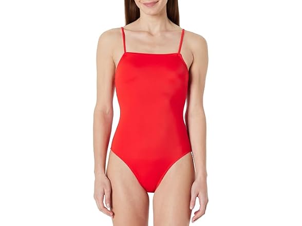 Amazon Essentials Women Squareneck Swimsuit