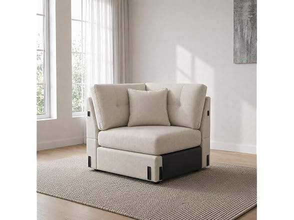 Linon KYVOS Mallory 33" Modular Corner