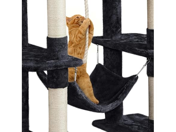 Yaheetech 63in Sturdy Large Cat Tree