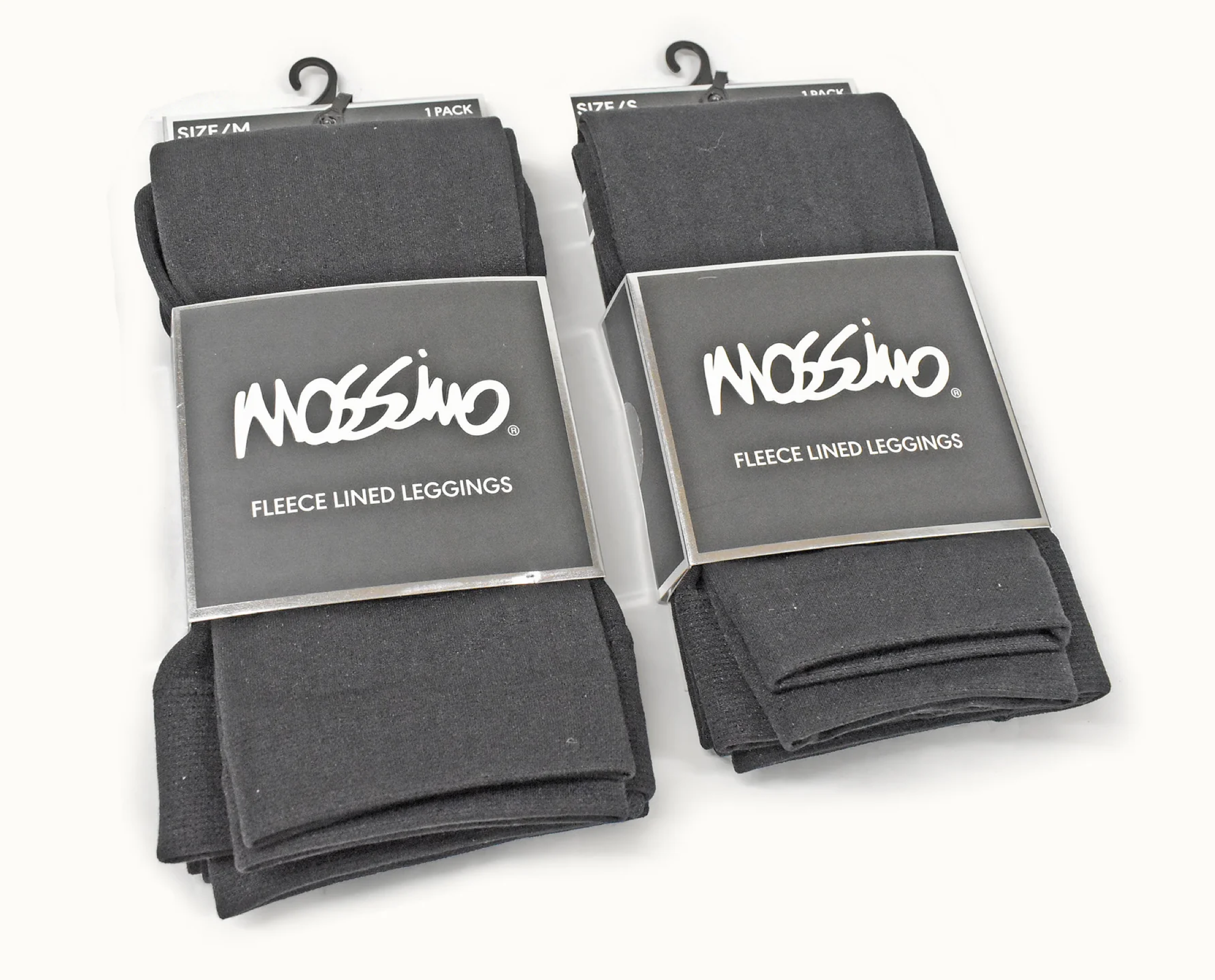 2Pk Mossimo Fleece Lined Leggings Small - Gallery 7
