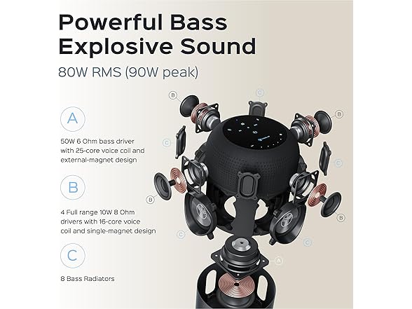 (NEW) Treblab HD-360-Pro Bluetooth Speaker