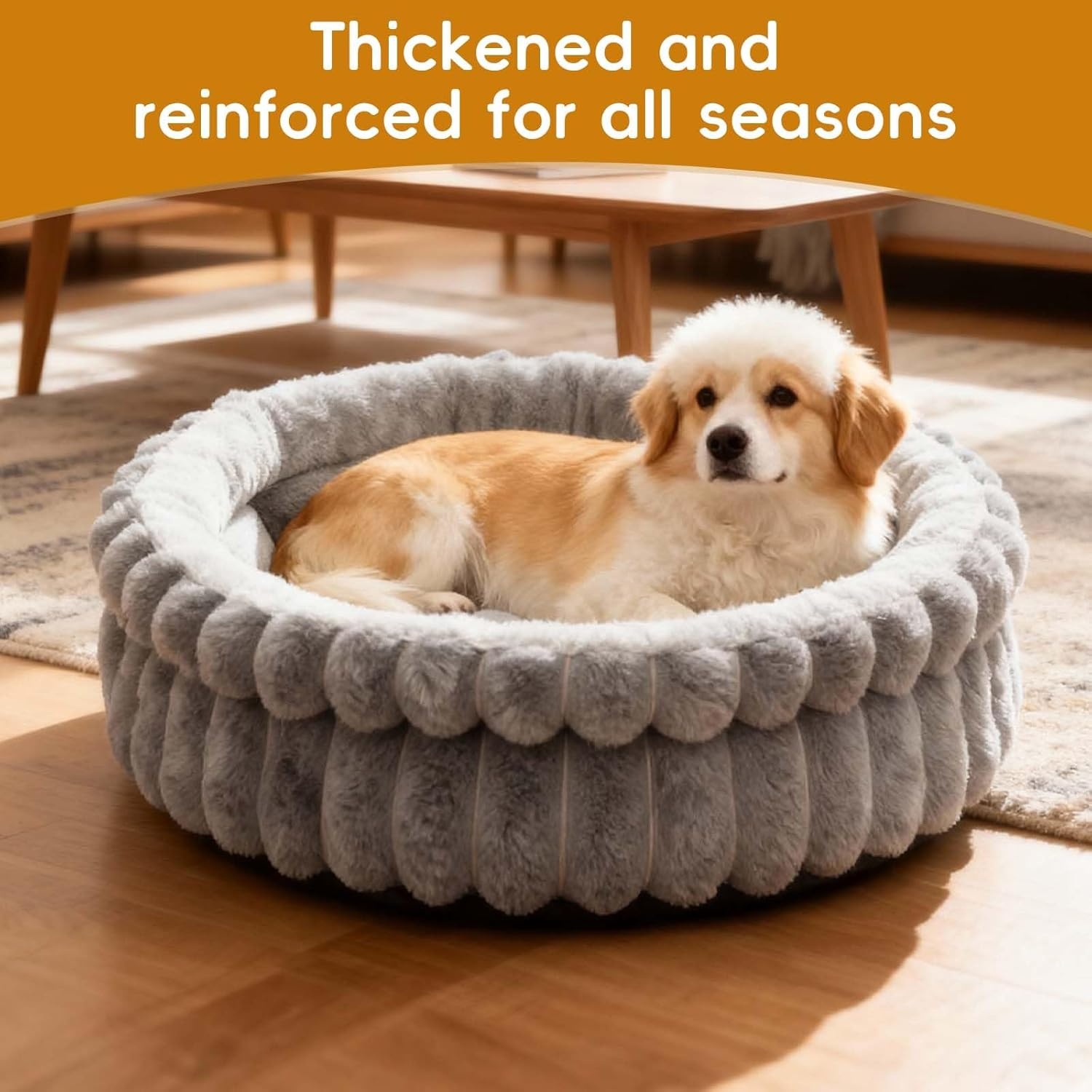 Soft Cozy Pet Bed Washable - Gallery 11