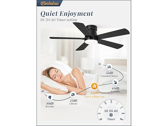 Fanbulous 42" Ceiling Fan W/Light