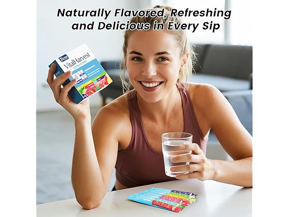 VitalHarvest Electrolytes Powder Packets