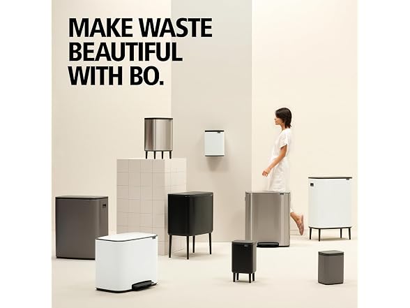 Brabantia Bo XS Step-On Trash Can | 1.1 Gal / 4L