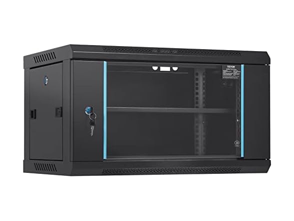 6U Wall Mount Network Server Cabinet, 15.5''