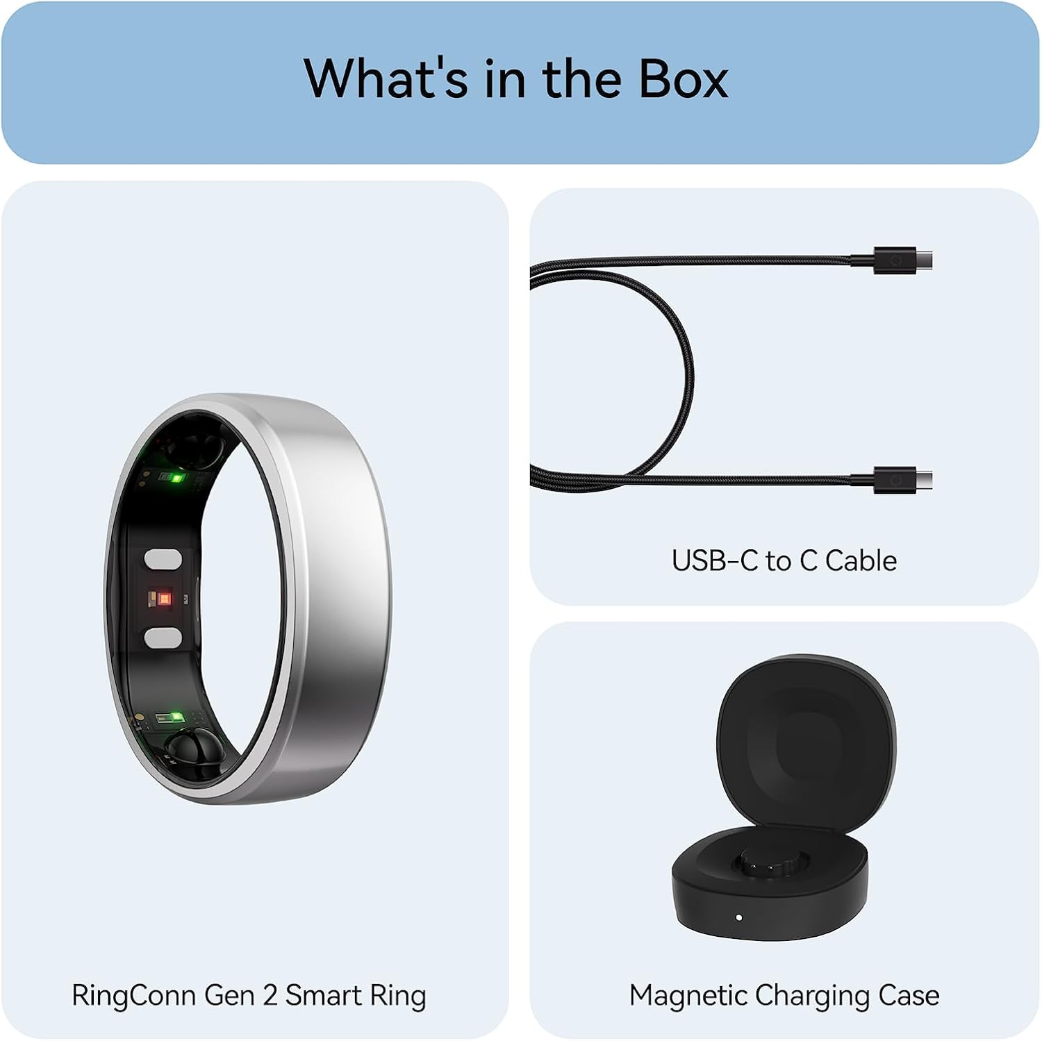 RingConn Gen 2 Smart Ring (Open Box) - Gallery 20