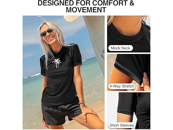 Kanu Surf Women's Hayley Black Rashguard (XL)