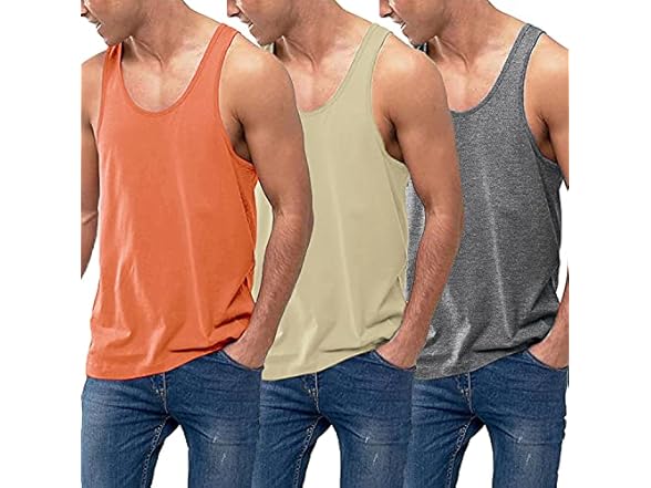 Orange/Khaki/Grey