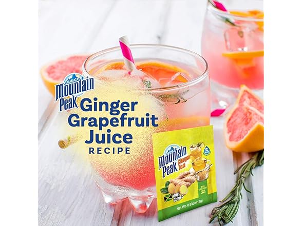 Jamaica Mountain Peak Ginger Instant Tea 10 Sachets