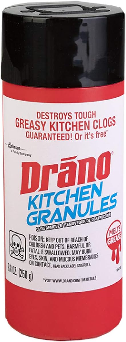 DRANO Kitchen Granules, 8.8OZ, Pack of 2 - Gallery 5