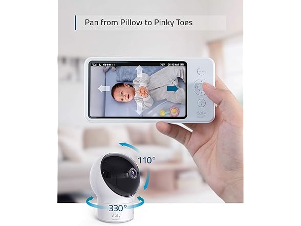 Eufy B07GBP3GH9 eufy Baby, Video Baby Monitor with Camera