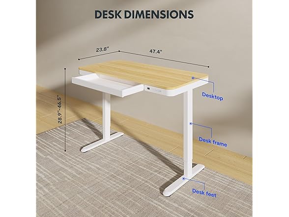 FLEXISPOT Comhar Electric Standing Desk